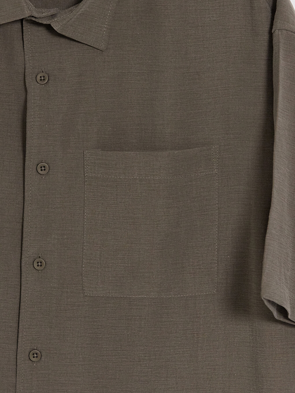 Man Brown Shirt-2