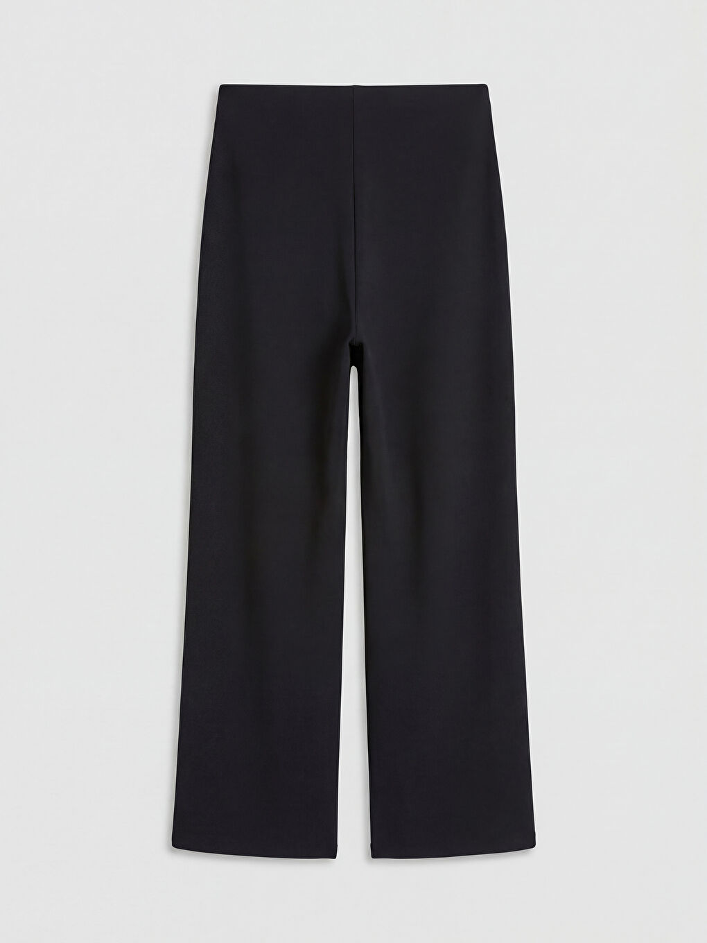 Siyah Yüksek Bel Soft Touch Kadın Eşofman Altı-4