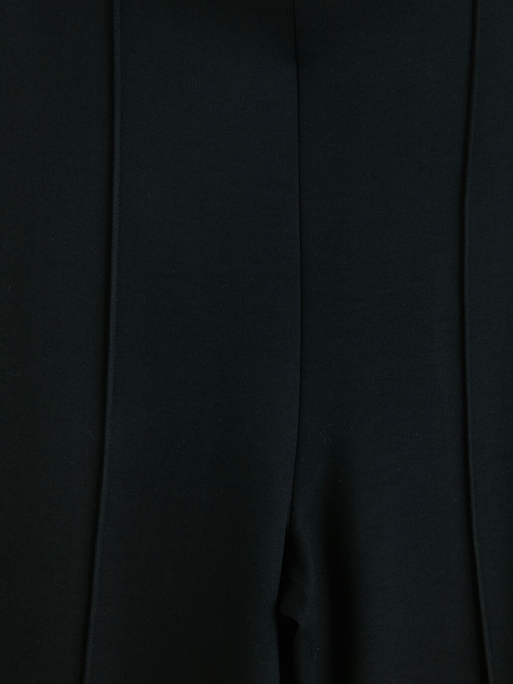 Siyah Yüksek Bel Soft Touch Kadın Eşofman Altı-5