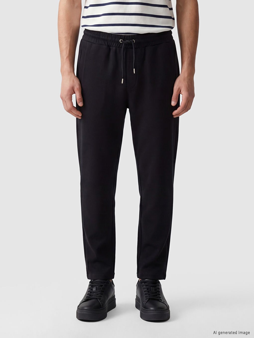 Regular Fit Men's Dry Touch Sweatpants-1