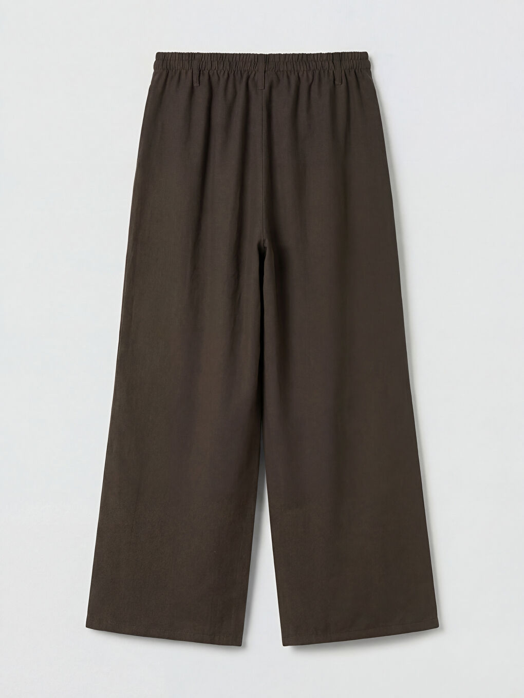 Haki Beli Lastikli Kadın Pantolon-1