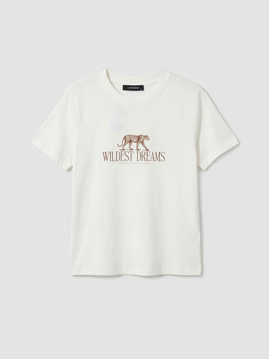 Ženska majica sa okruglim izrezom i štampom-4