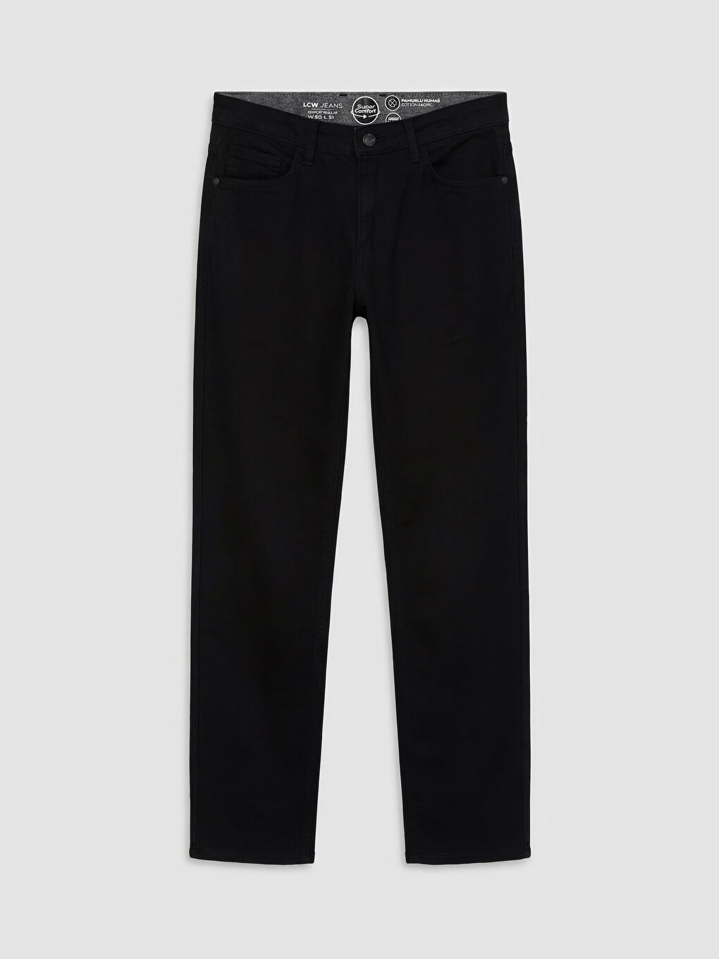 Siyah 779 Regular Fit Erkek Jean Pantolon