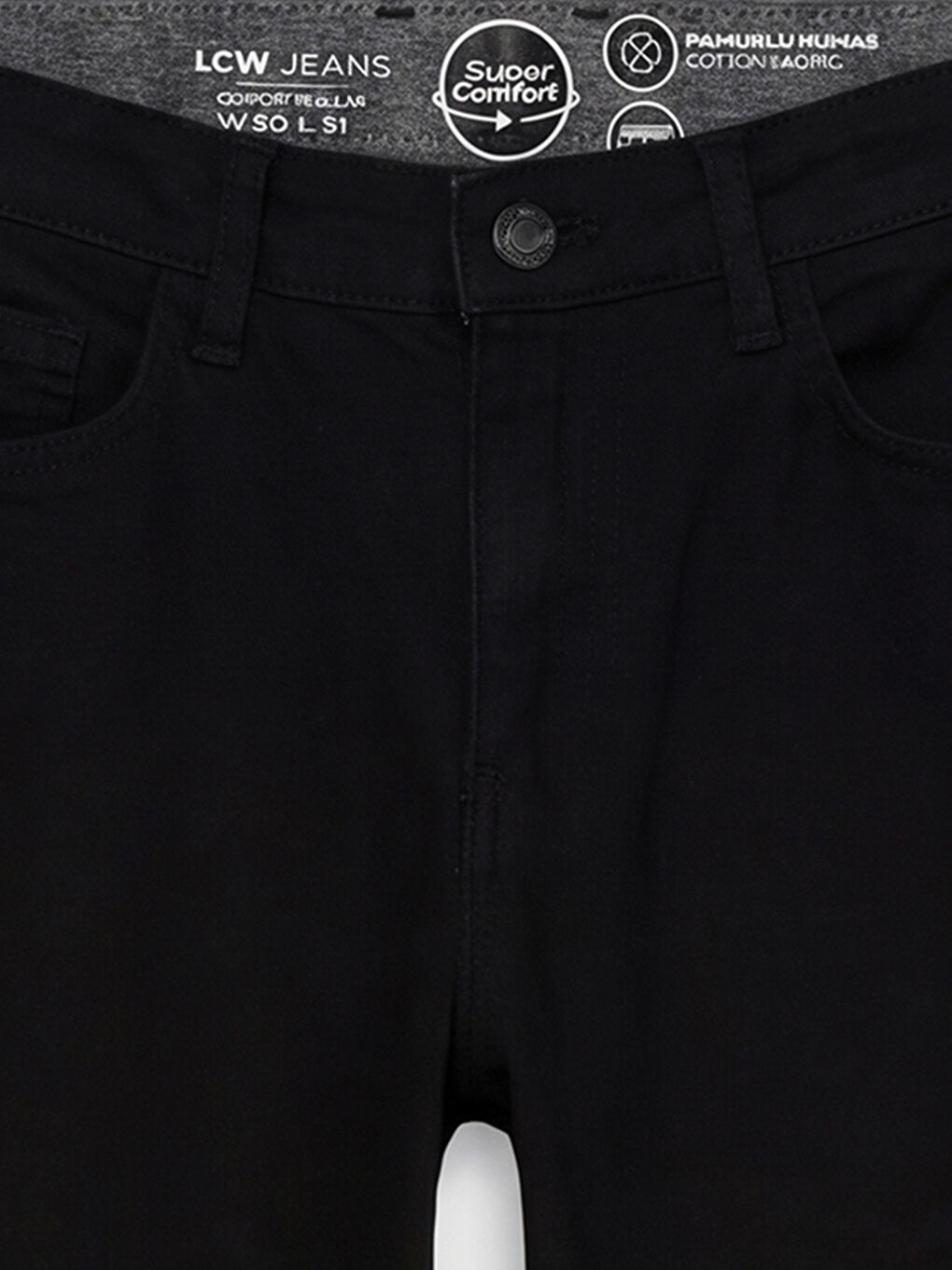 Siyah 779 Regular Fit Erkek Jean Pantolon-2