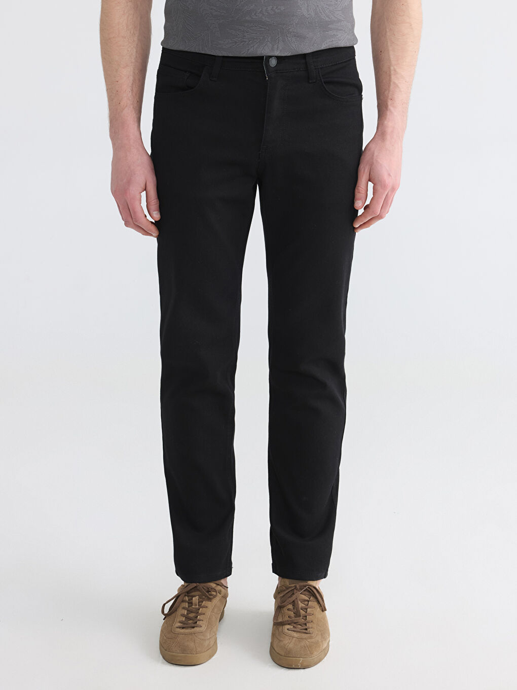 Siyah 779 Regular Fit Erkek Jean Pantolon-1
