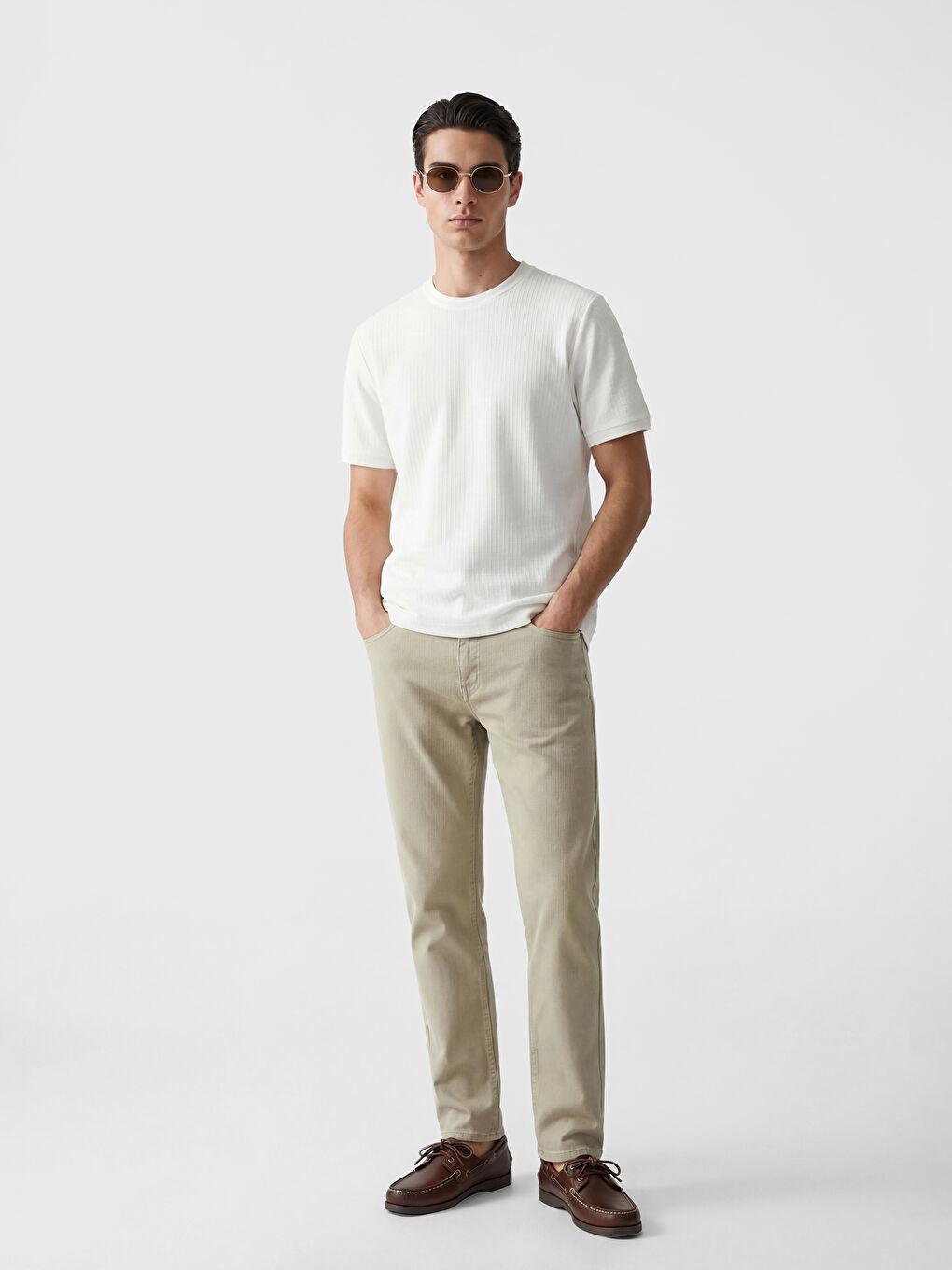 Bej 779 Regular Fit Erkek Jean Pantolon