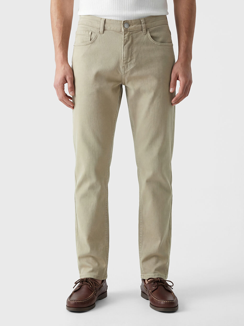 Bej 779 Regular Fit Erkek Jean Pantolon-1