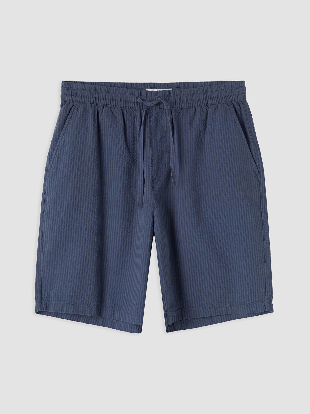 Man Navy Shorts-4