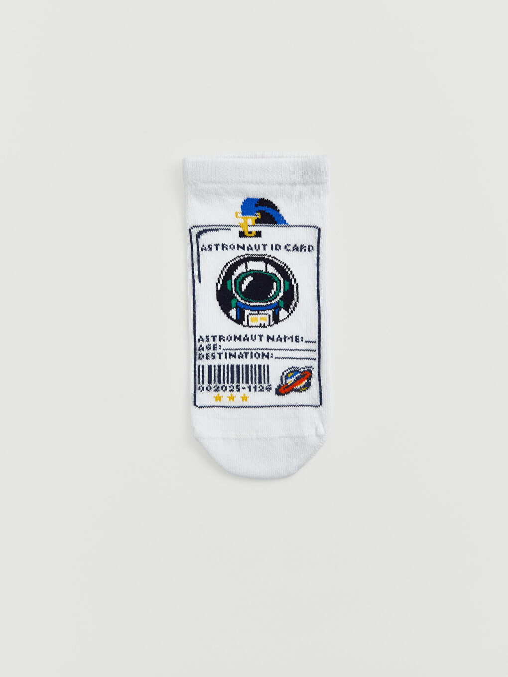 Karışık Baskılı Erkek Çocuk Patik Çorap 7'li-7