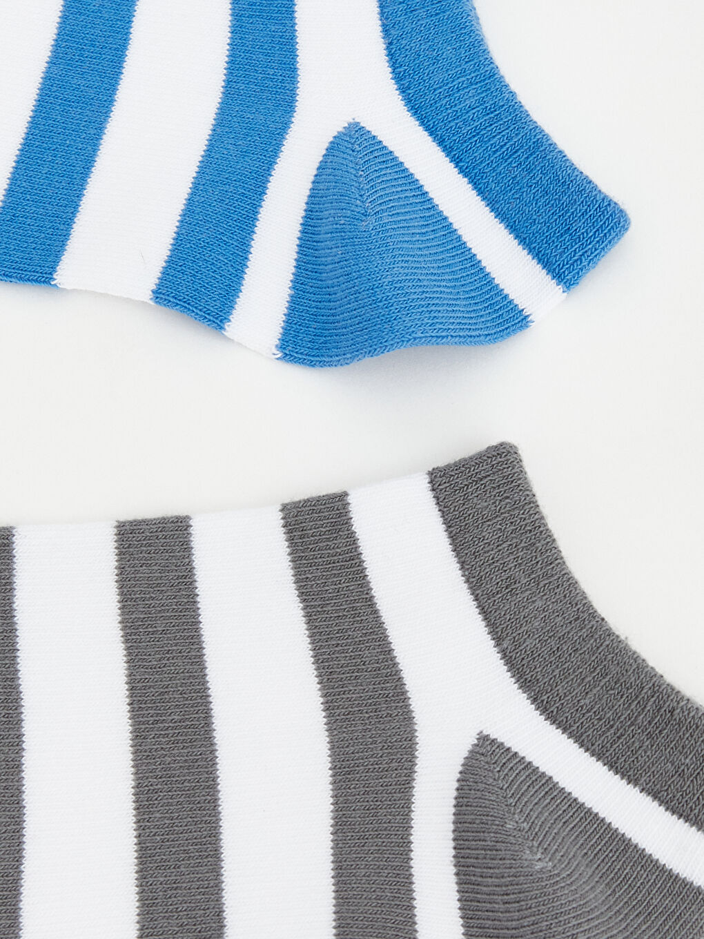 Karışık Çizgili Erkek Çocuk Patik Çorap 7'li-1