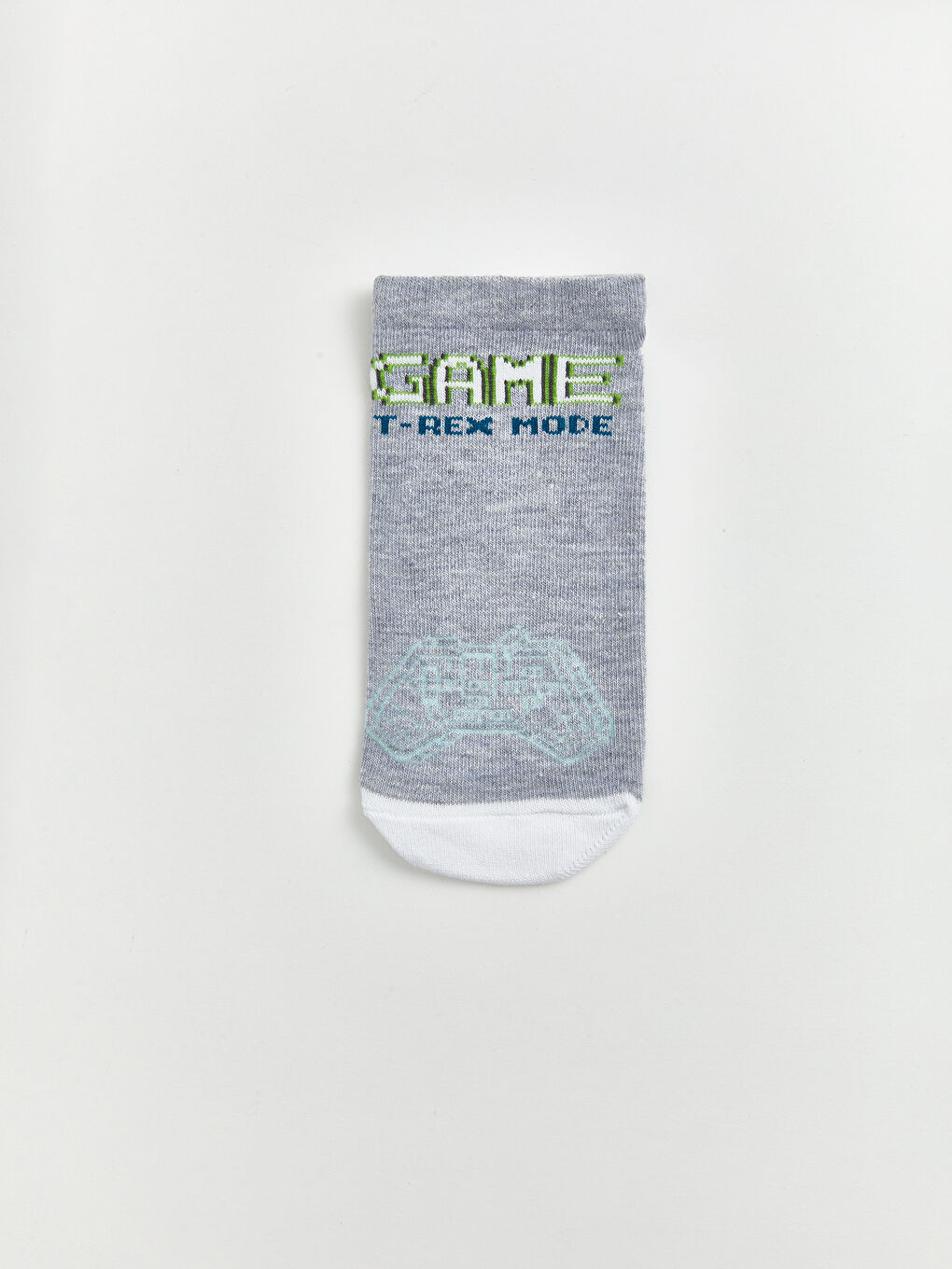 Karışık Baskılı Erkek Çocuk Patik Çorap 7'li-2