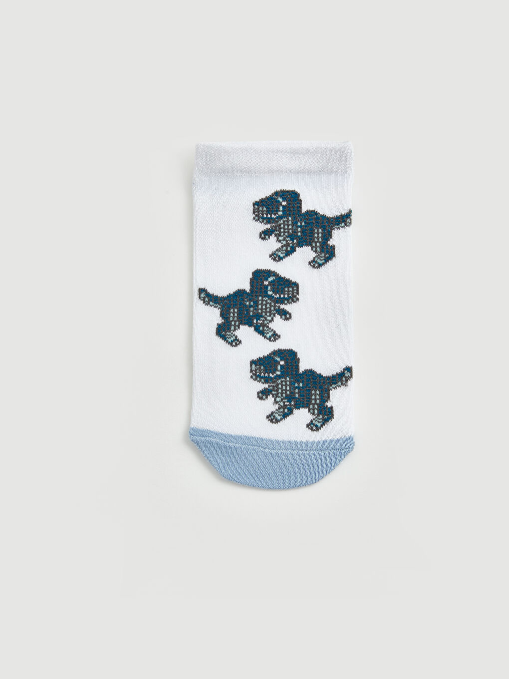 Karışık Baskılı Erkek Çocuk Patik Çorap 7'li-4