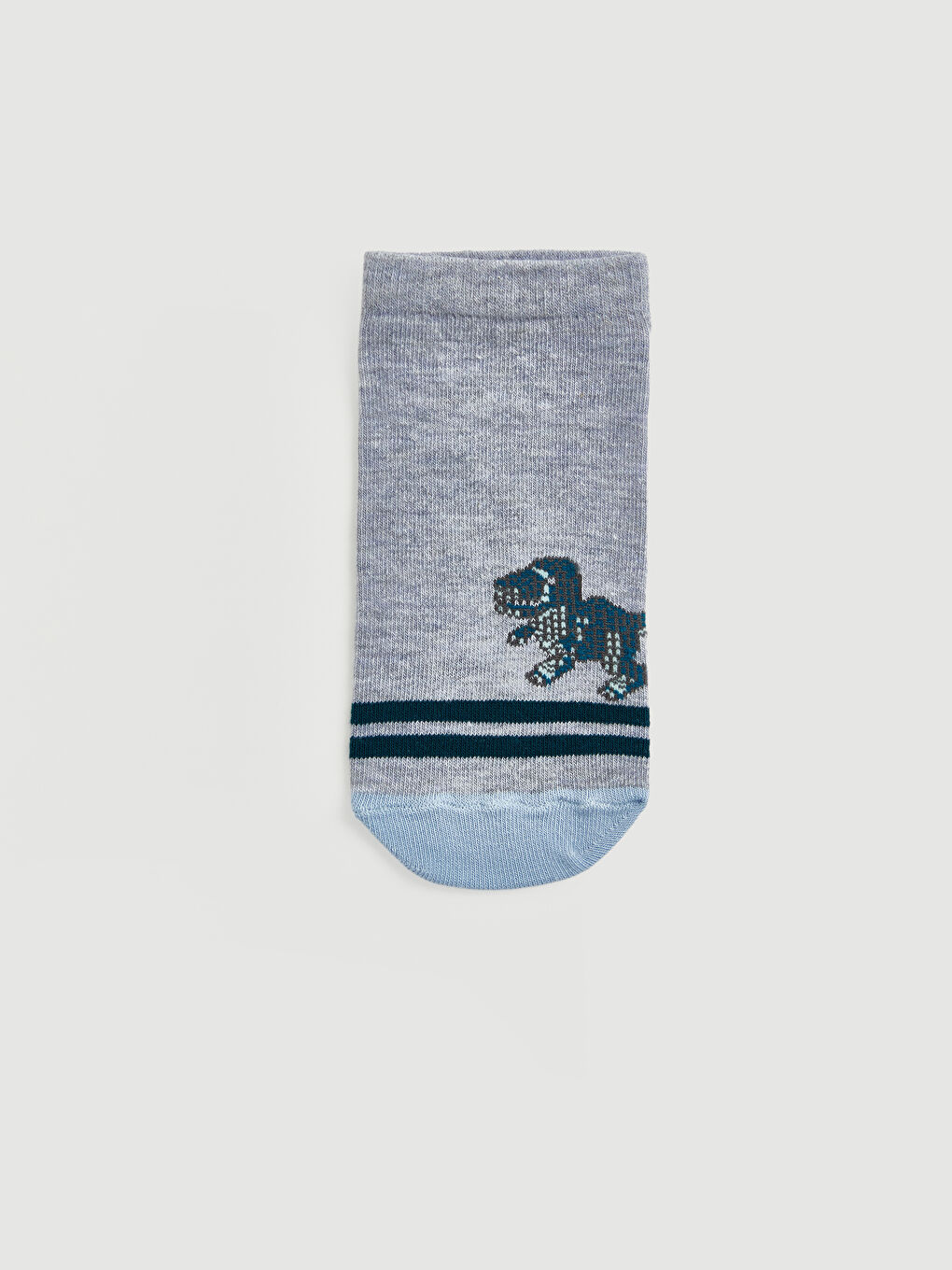 Karışık Baskılı Erkek Çocuk Patik Çorap 7'li-7