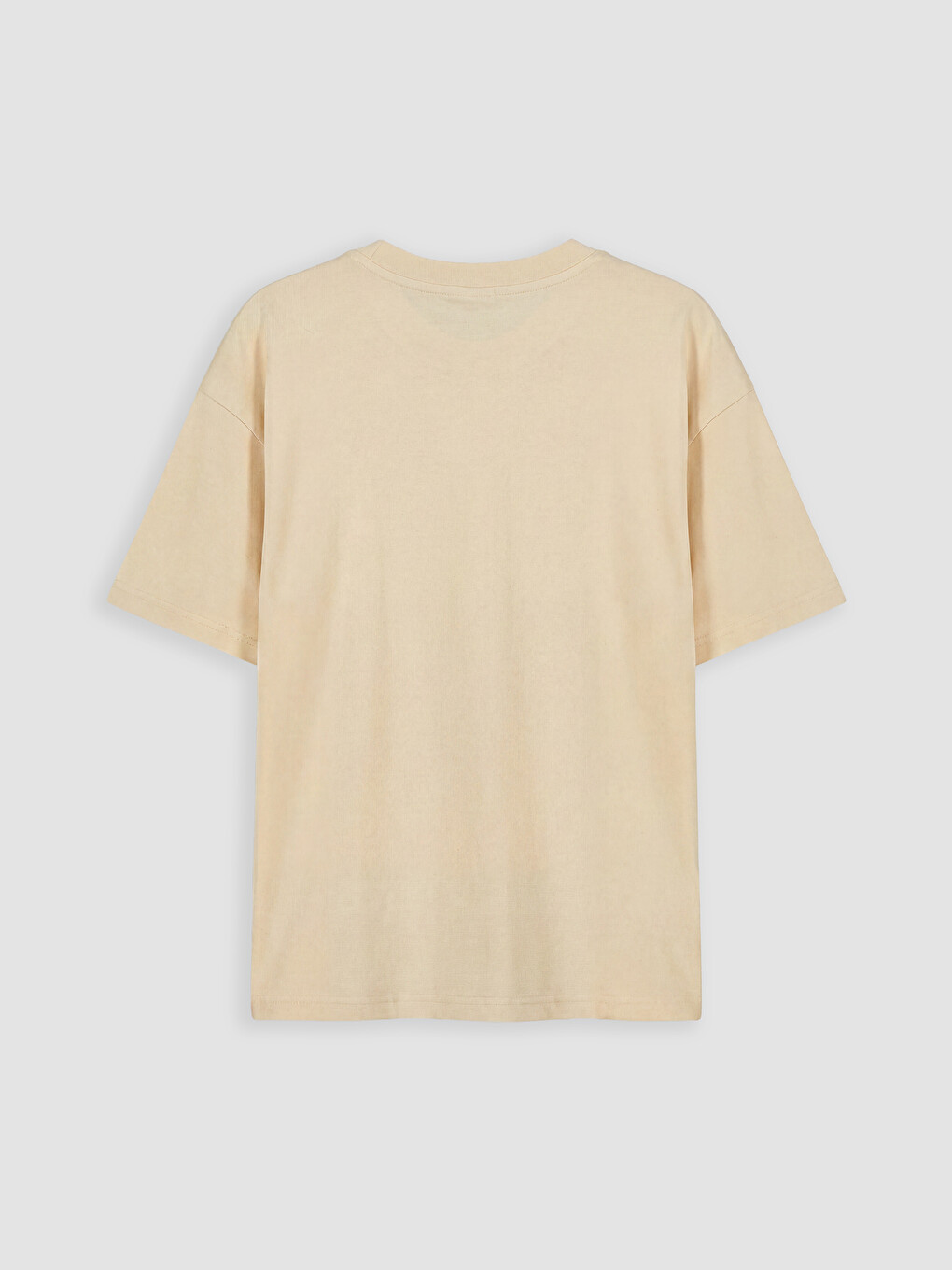 Girl Beige T-Shirt-1