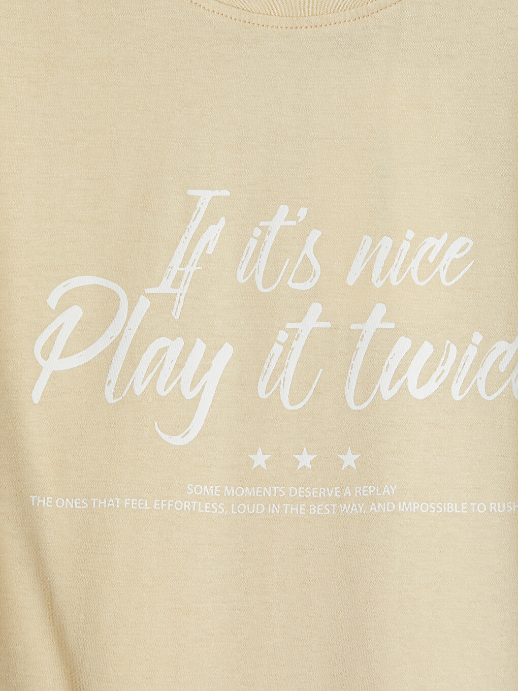 Girl Beige T-Shirt-2