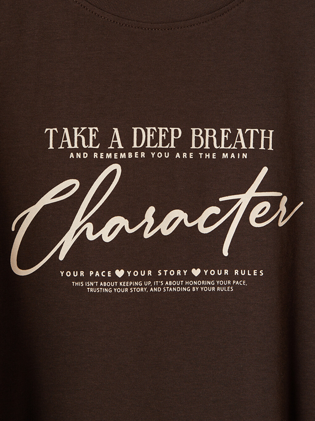Girl Brown T-Shirt-2