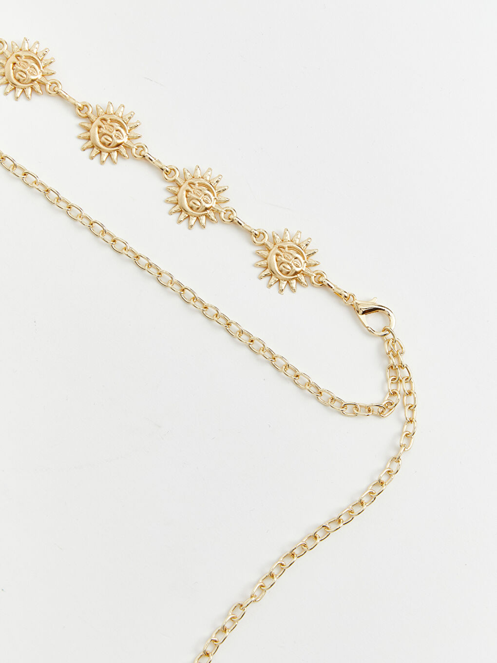 Sarı Kadın Zincir Kemer-1