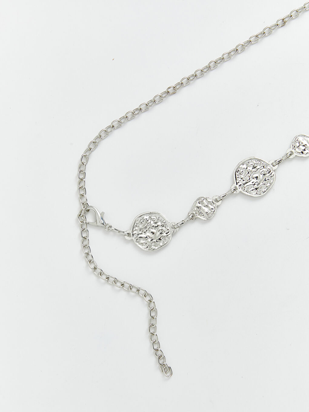 Gri Kadın Zincir Kemer-2