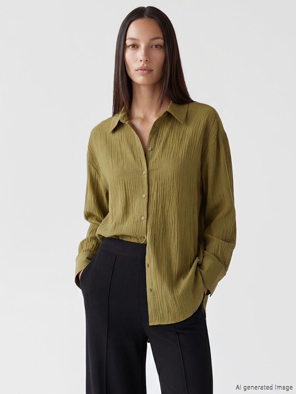 Textured Women's Shirt
