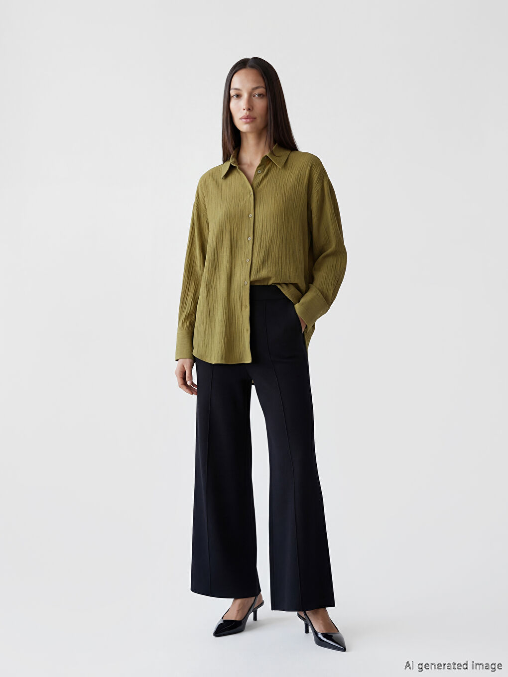 Textured Women's Shirt-1