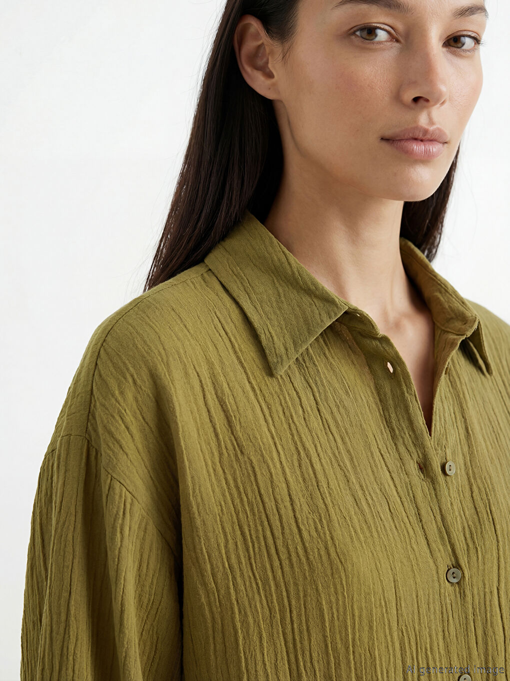 Textured Women's Shirt-2