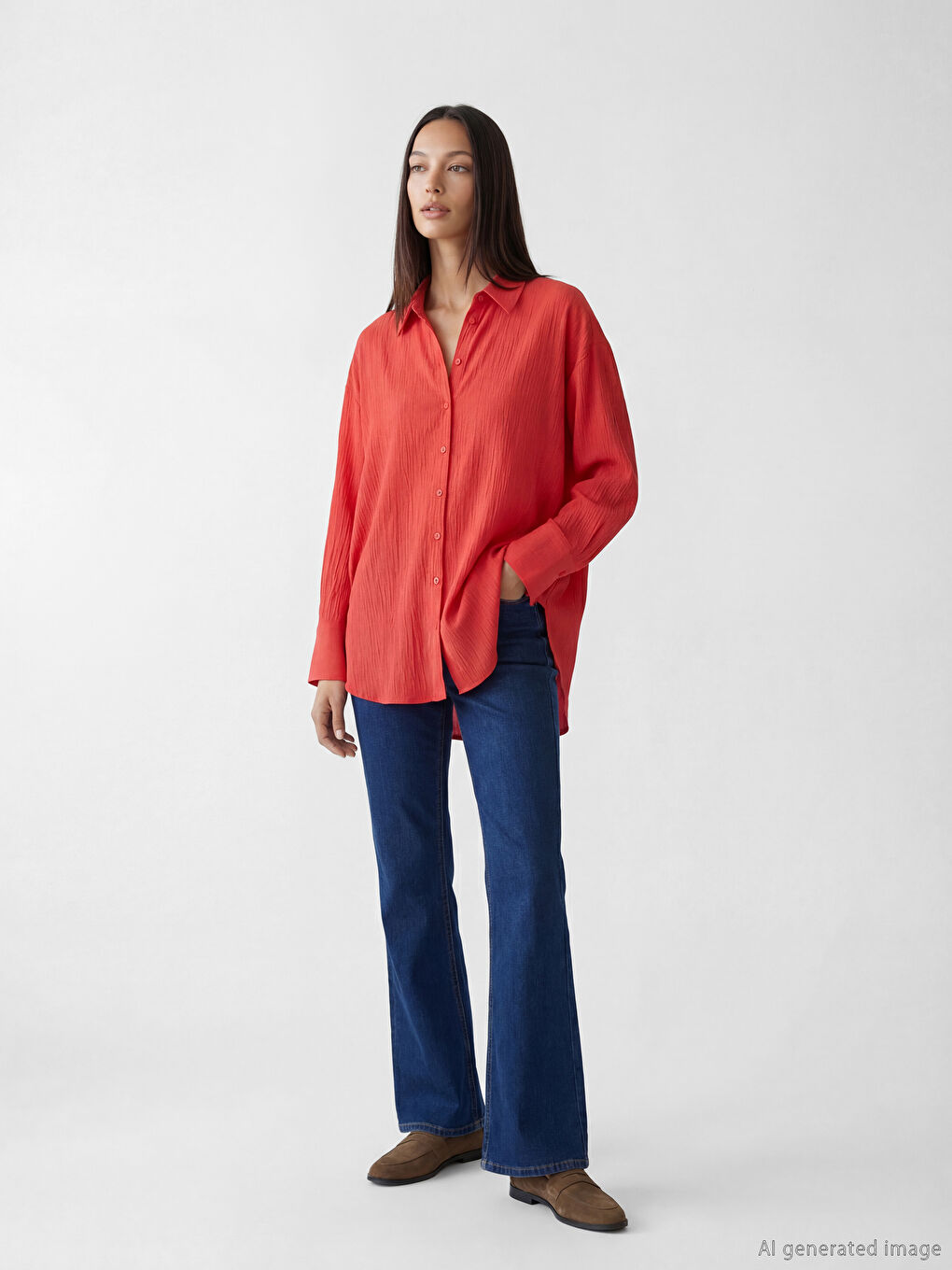 Textured Women's Shirt-1