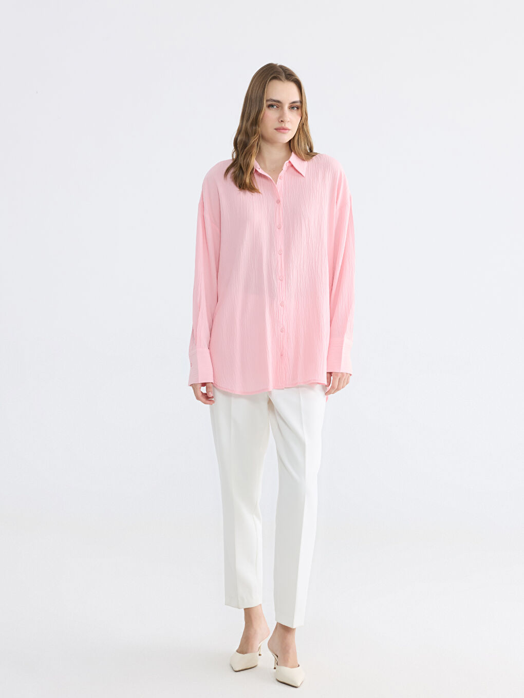 Textured Women's Shirt-1