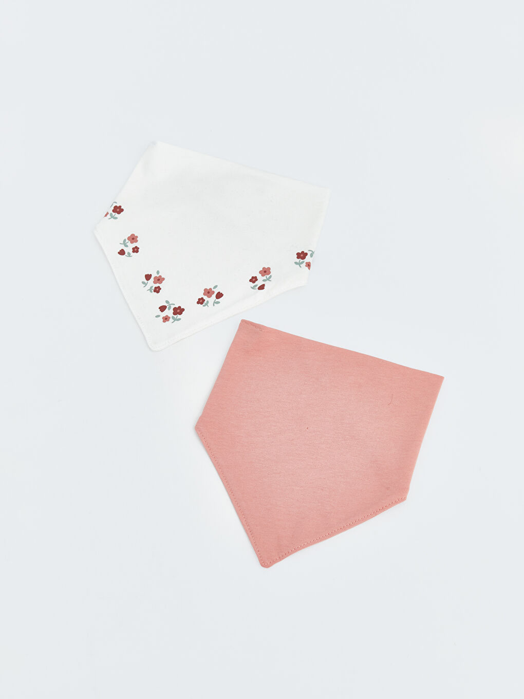 Baskılı Kız Çocuk Mama Önlüğü 2'li-1