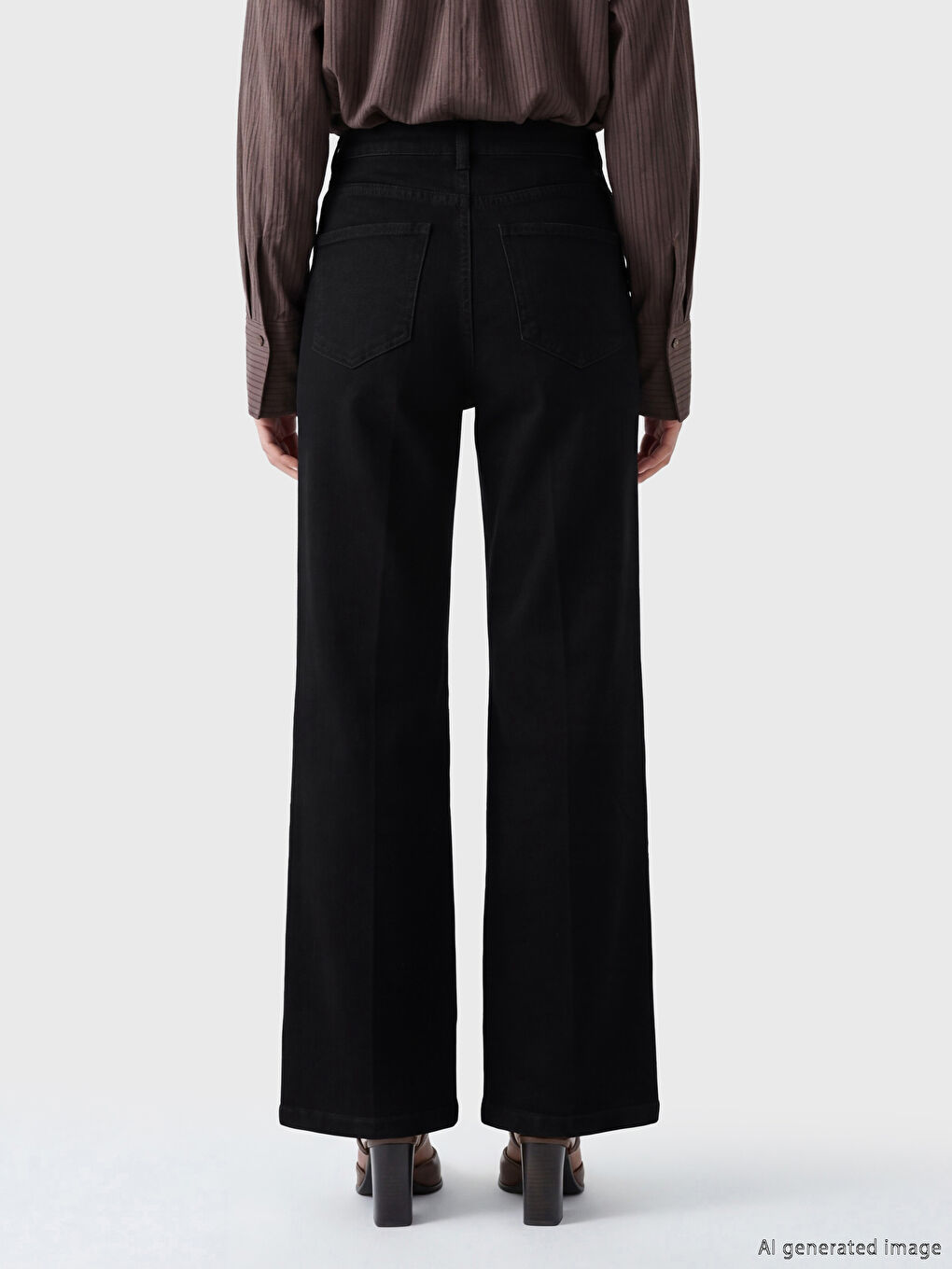 Ženske farmerke širokih nogavica-3