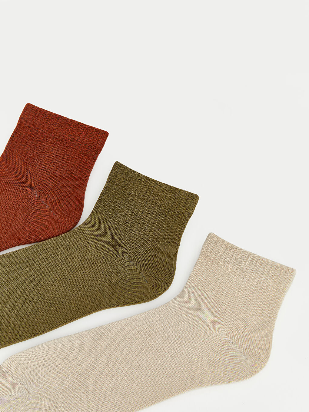 Karışık Erkek Soket Çorap 3'lü-1