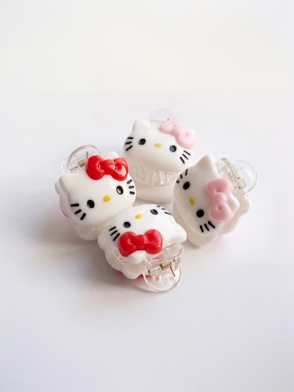 Karışık Hello Kitty Baskılı Kız Çocuk 'toka Seti 4'lü-2