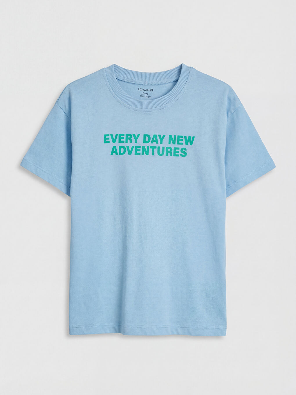 Mavi Yazı Baskılı Erkek Çocuk Takım-1