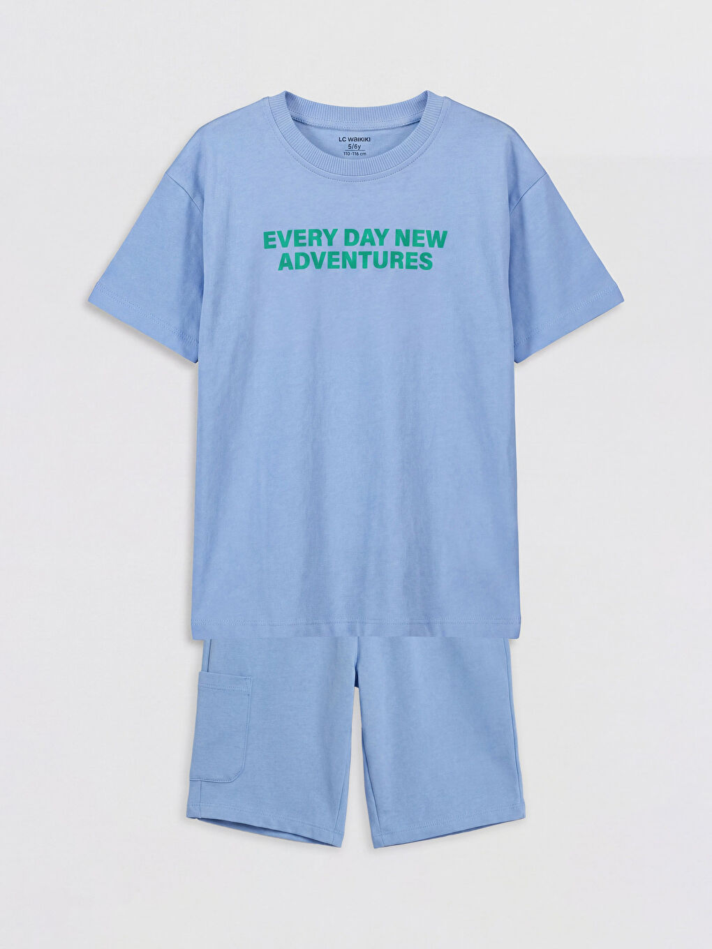 Text Printed Boys' Set-4