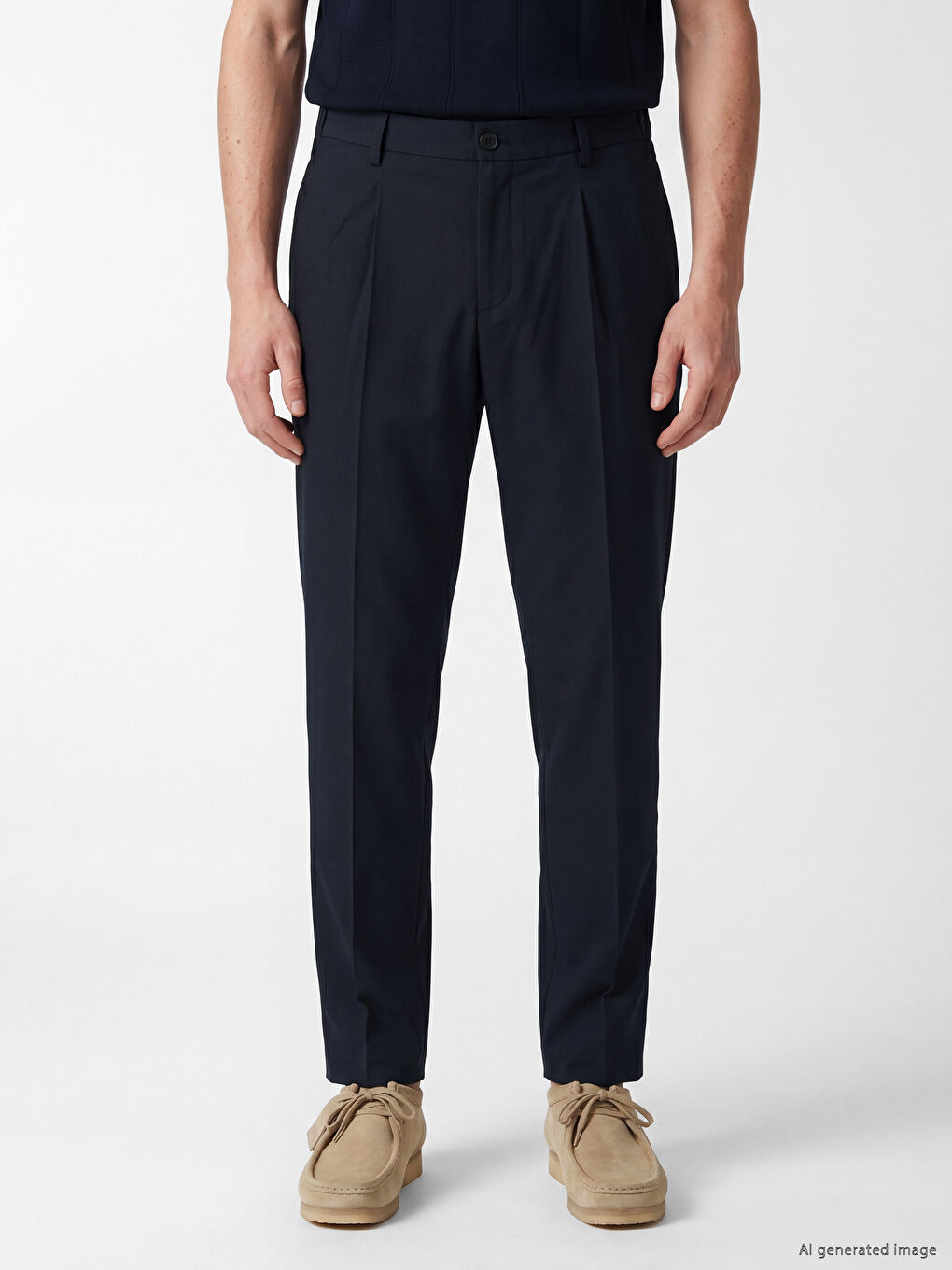 Regular Fit Men's Trousers-1