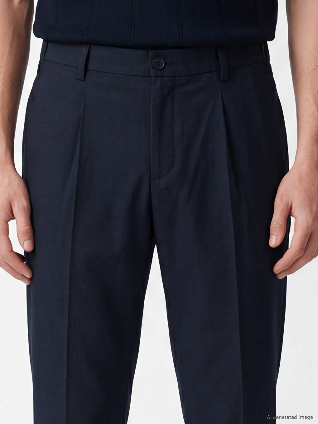 Regular Fit Men's Trousers-2