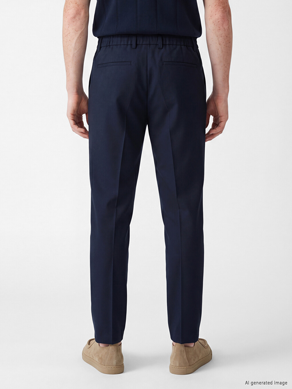 Regular Fit Men's Trousers-3