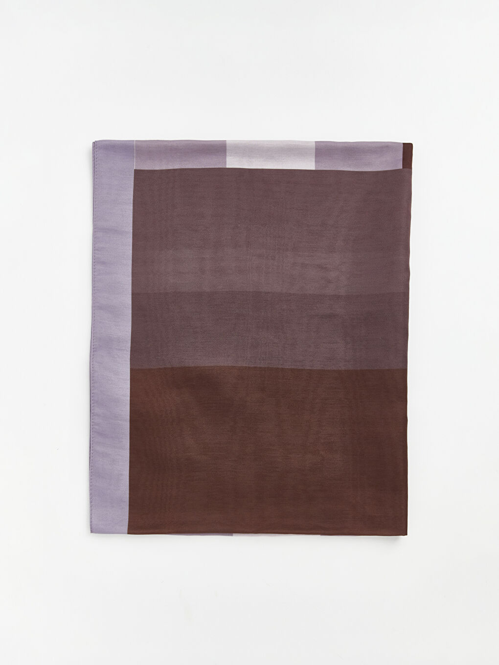 Lila Desenli Kadın Şal-1