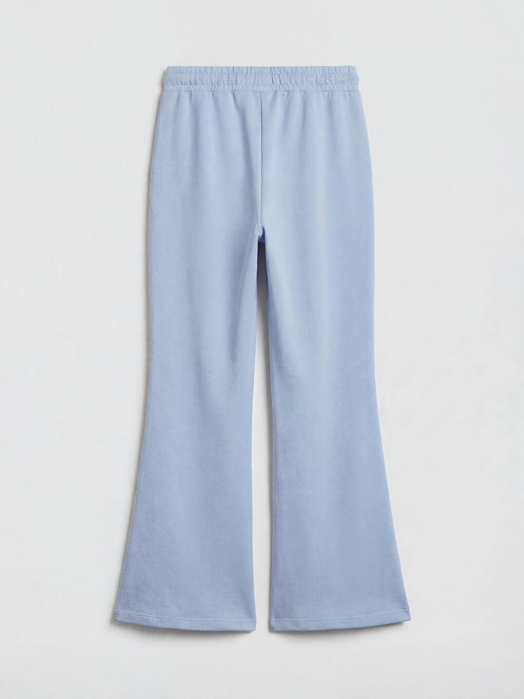 Mavi İspanyol Paça Kız Çocuk Eşofman Altı-1