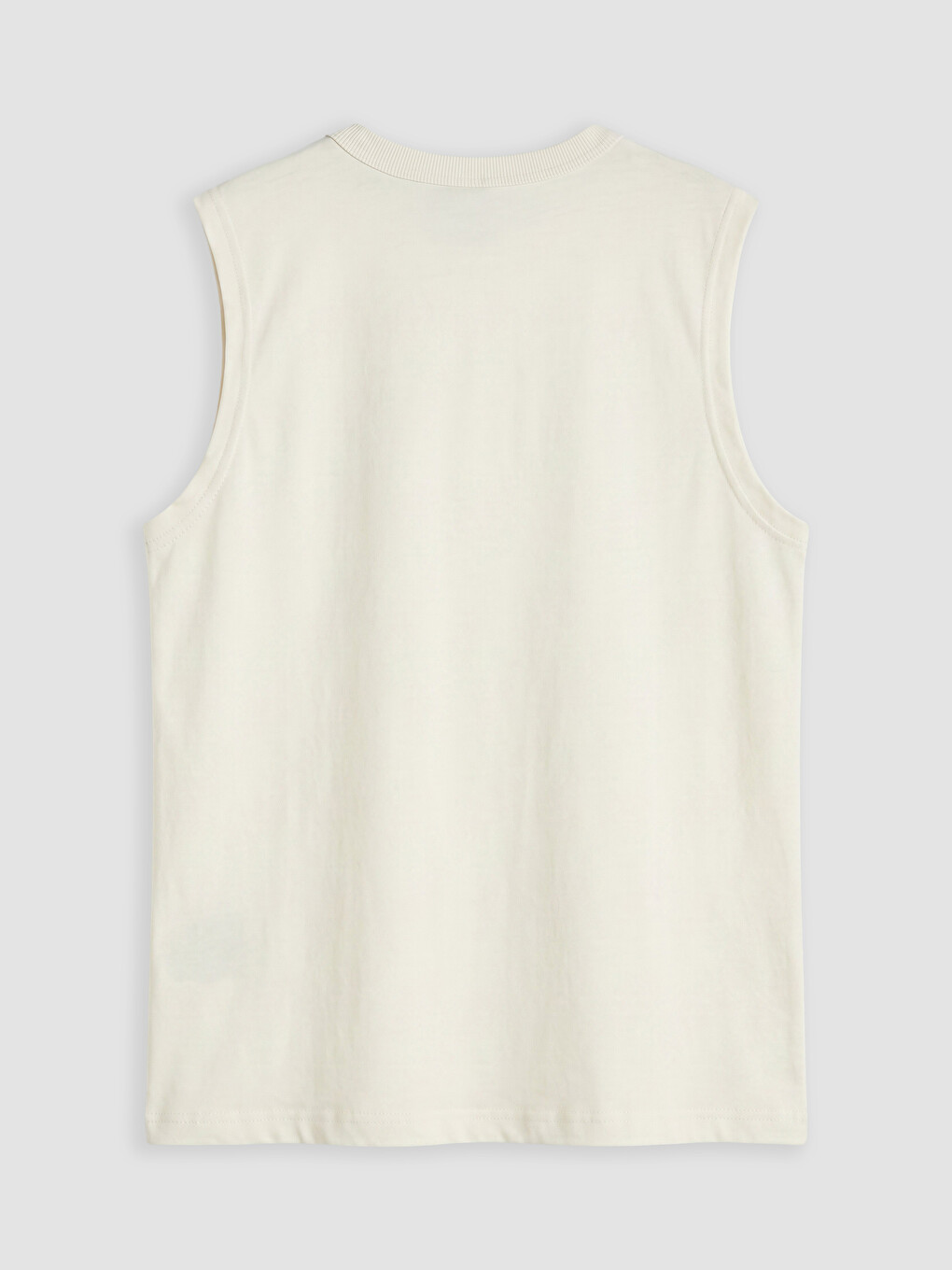 Crew Neck Printed Boys' Tank Top-1