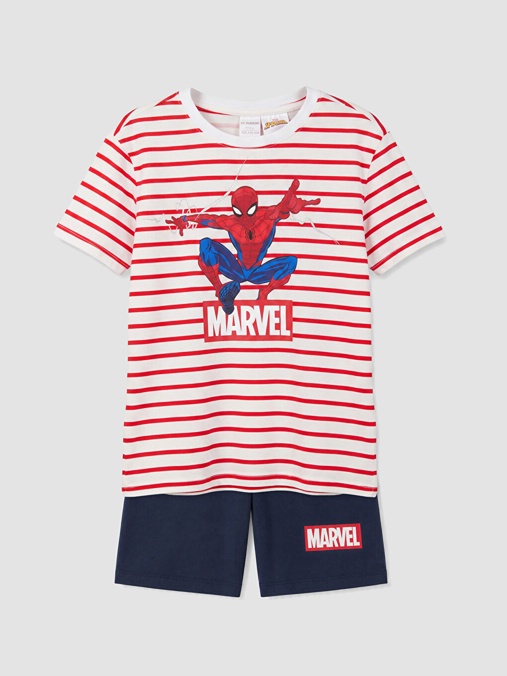 Spider-man Printed Boys' Shortie Pyjamas Set-2