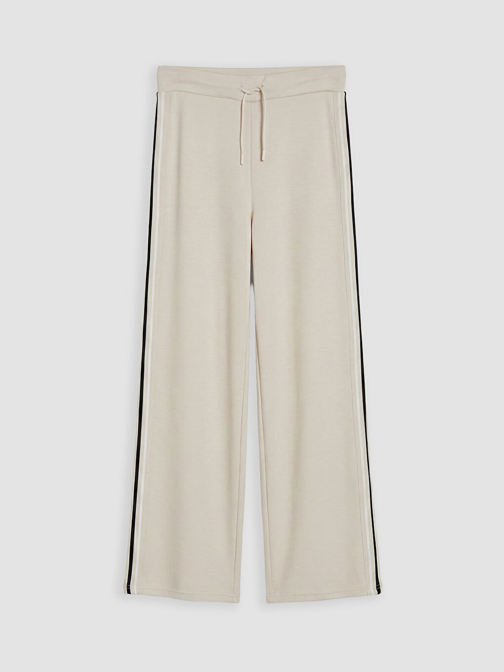 Woman Beige Sweatpants