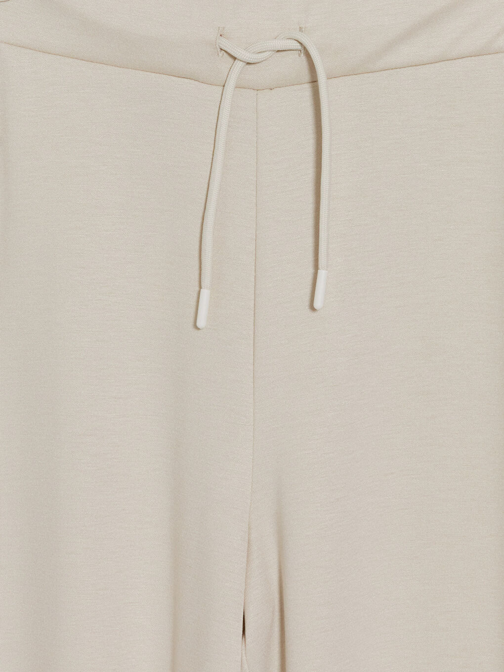 Woman Beige Sweatpants-1