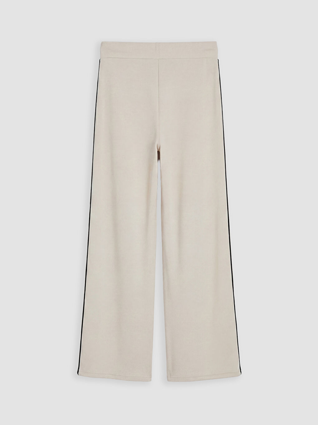 Woman Beige Sweatpants-2
