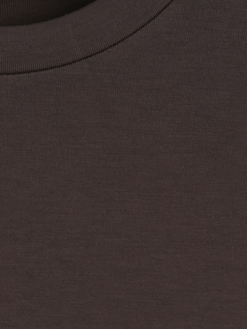 Kahverengi Bisiklet Yaka Oversize Kadın Tunik	-6