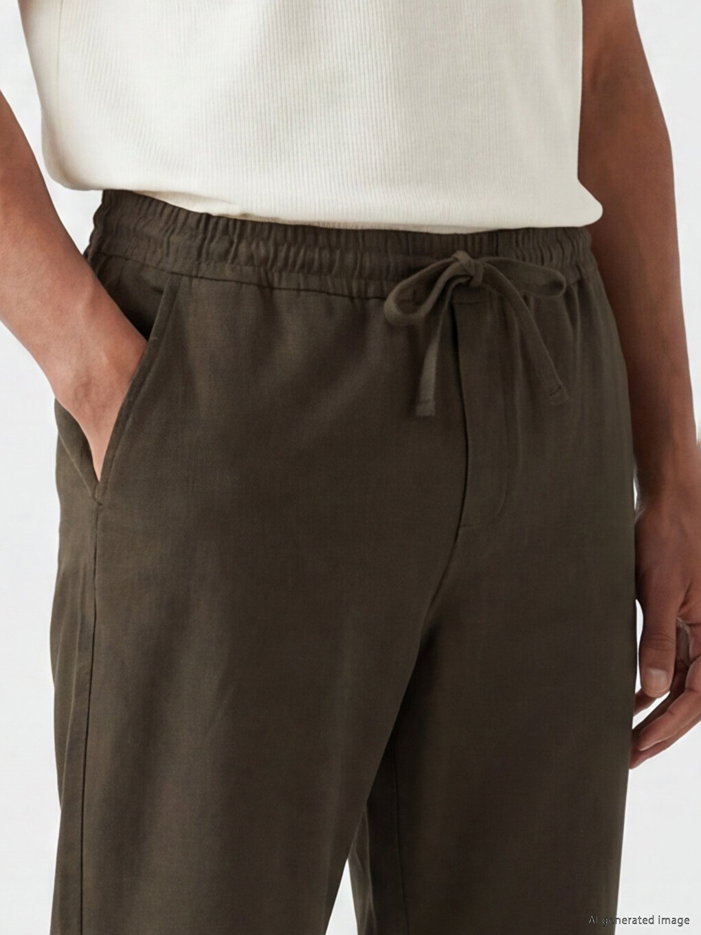 Standard Fit Men's Trousers-2