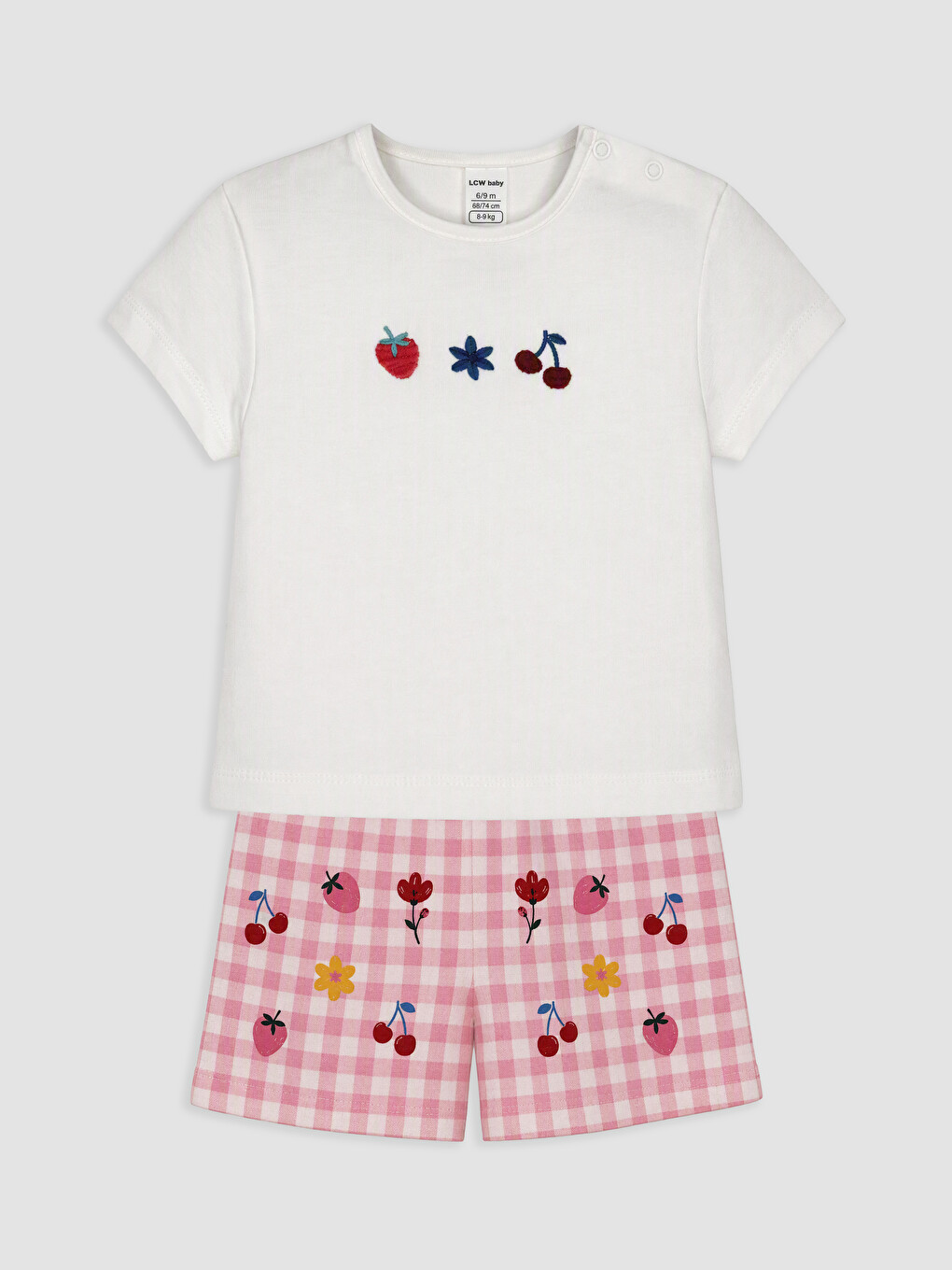 Baby Girl Ecru Set
