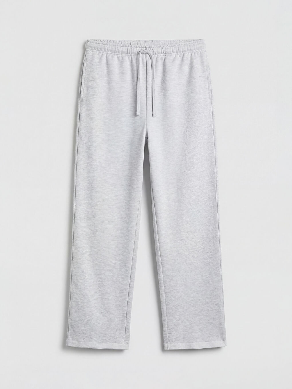 Gri Kız Çocuk Geniş Paça Eşofman Altı