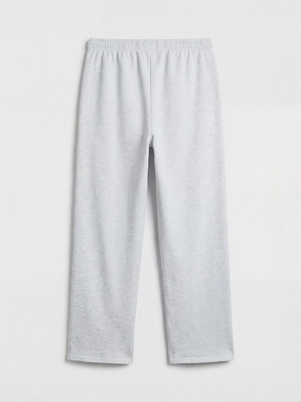 Gri Kız Çocuk Geniş Paça Eşofman Altı-1