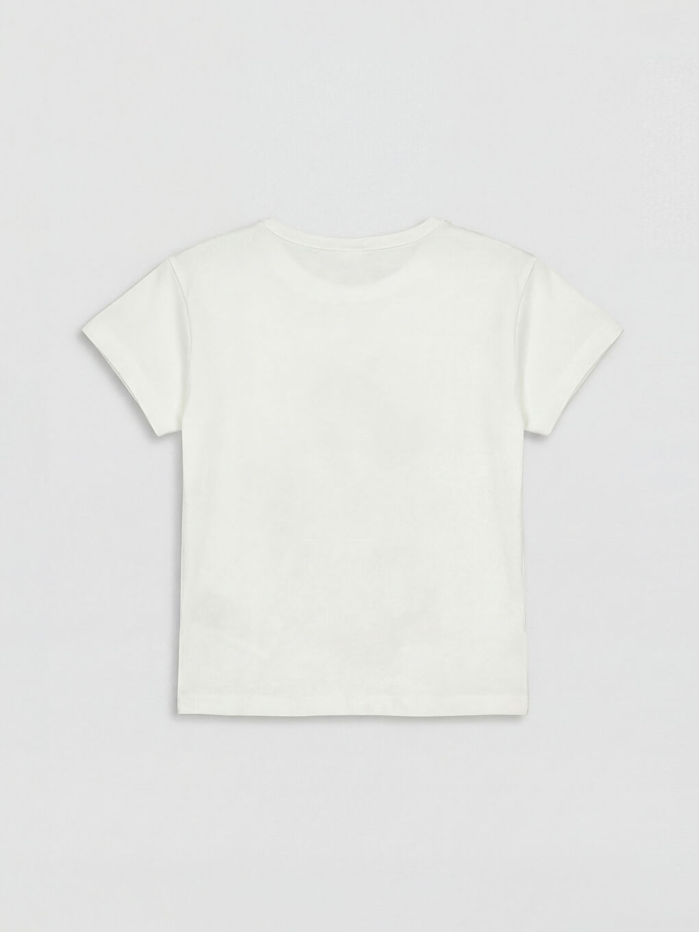 Ekru Kız Çocuk Tişört, Etek ve Saç Bandı-4