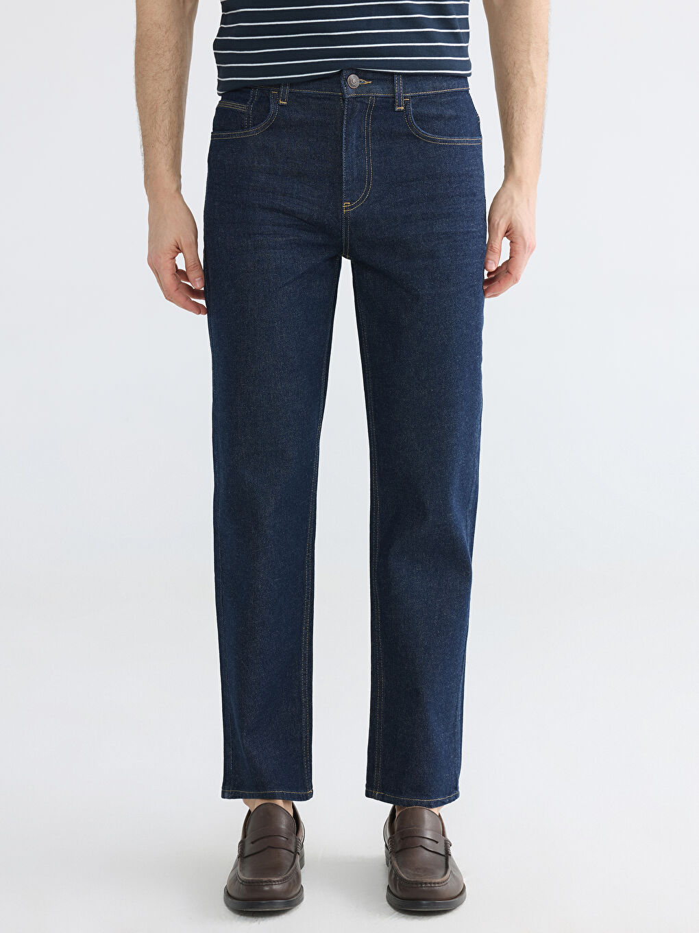 İndigo 700 Straight Fit Erkek Jean Pantolon-1